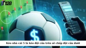 Kèo nhà cái 5 là kèo trong đó đội cửa trên sẽ chấp đội cửa dưới