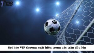 Soi kèo VIP là cách gọi của những kèo cược đặc biệt, thường xuất hiện trong các trận đấu lớn